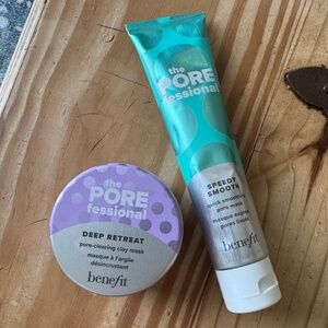 Benefit Cosmetics The POREfessional Mask Duo – Deep Retreat + Speedy Smooth